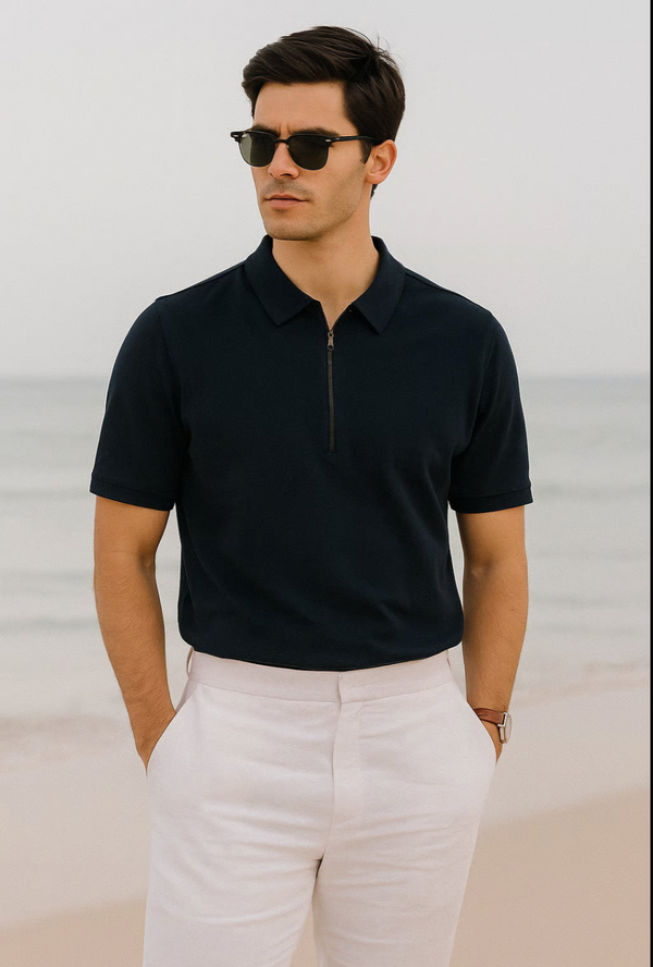 Men's black Polo Shirt
